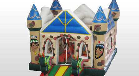 Castillo Hinchable de Indios